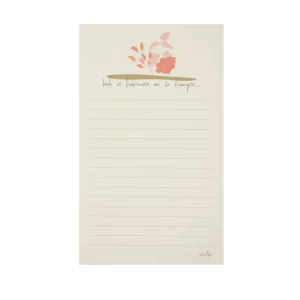 Block de notas - Botánica